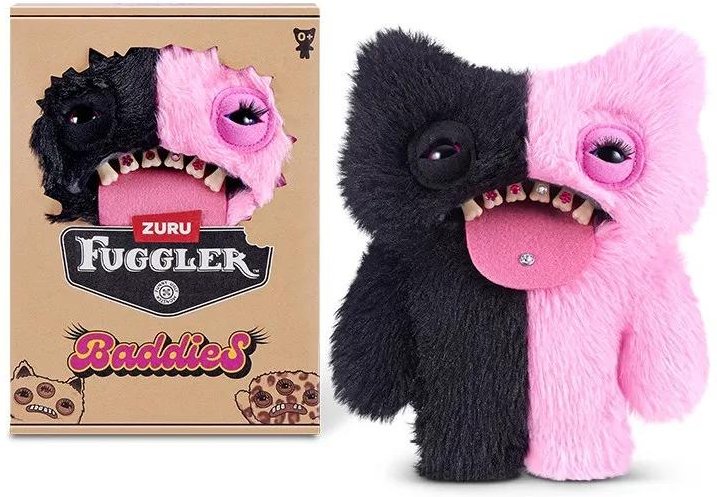Fuggler 23cm Baddies Series Docka Gosedjur Fuggler Ful Tand Monster Tand Tillbehör Rolig Trend Födelsedagspresent Leksaker