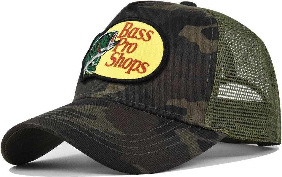 Broderad Keps med Nättyg och Böjd Skärm - Sommar Solhatt Adjustable