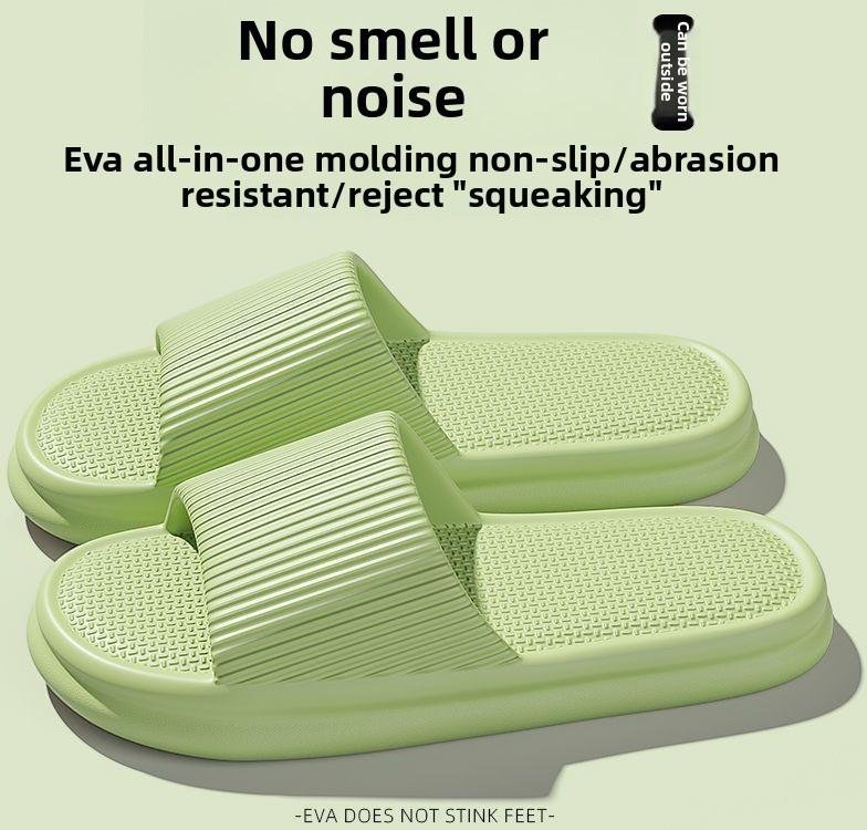 Damskor Sommar Koncisa EVA Tofflor Herr Mjuka Hemtofflor Par Badrum Halkfria Sandaler Vuxna Bekväma Utomhus Strandskor 36-37