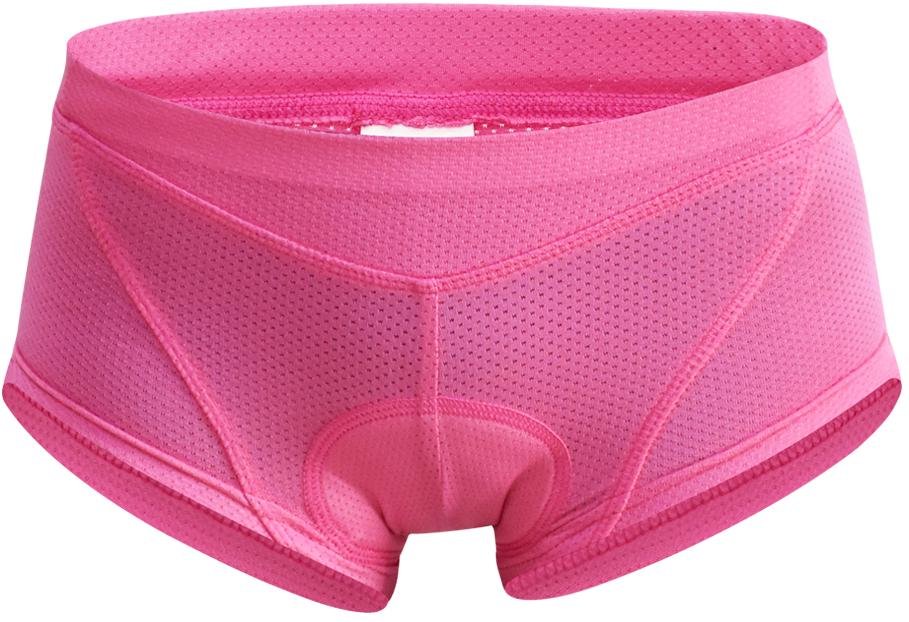 WOSAWE Kvinnor Gel Vadderade Cykelunderkläder Ridning Cykel Triangel Shorts Andas Mode Dam Cykelkalsonger XL
