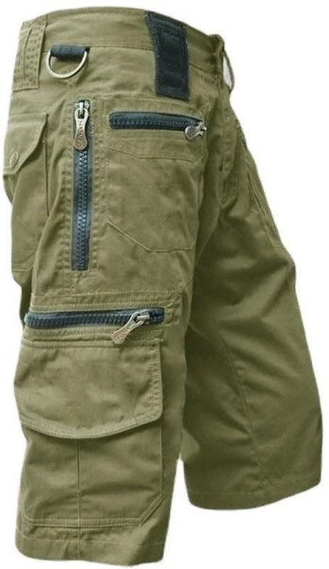 Militära lastshorts män sommar taktiska joggers shorts flera fickor streetwear avslappnad passform raka shorts plus size 5XL 4XL gray