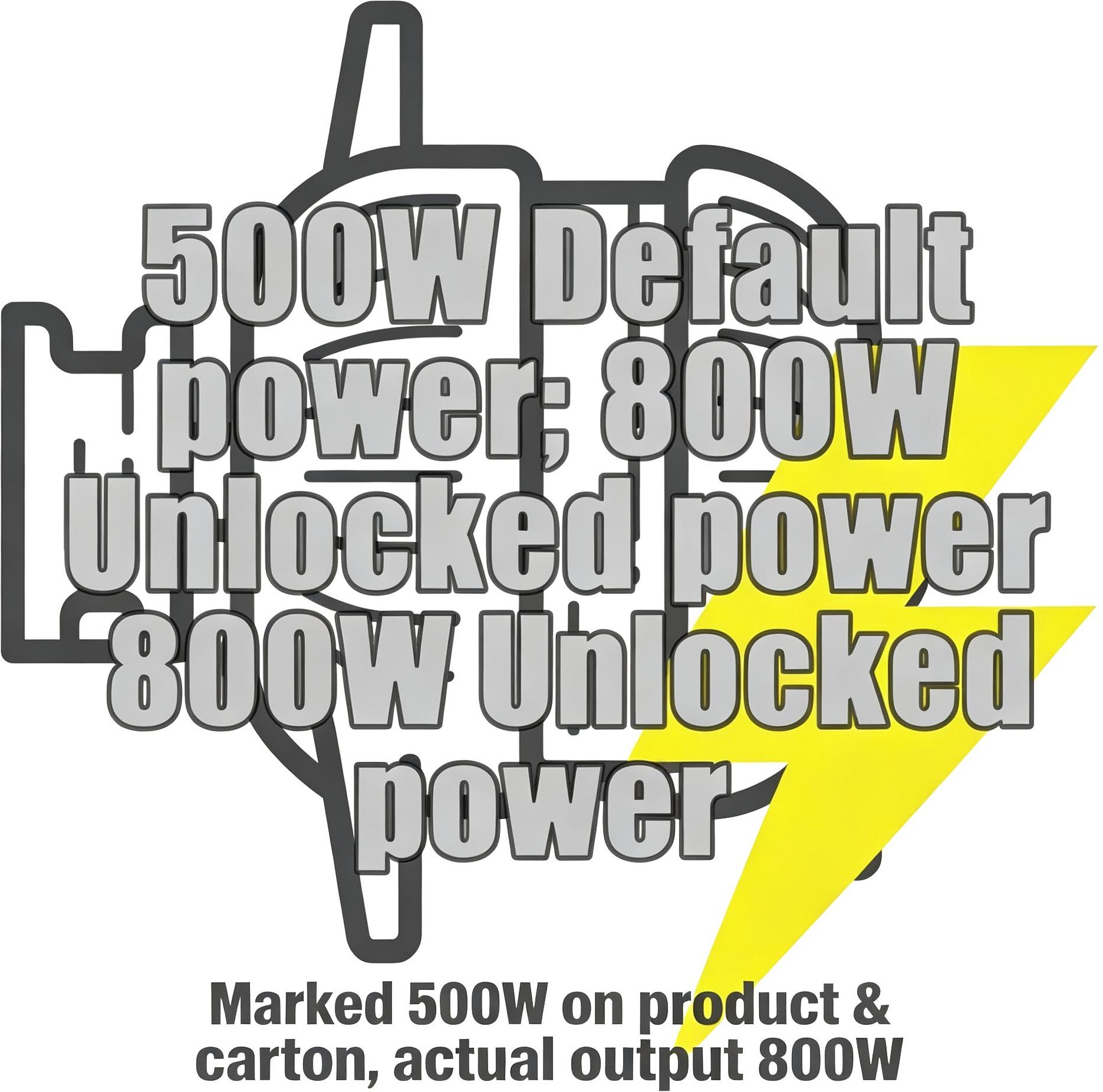 Kukirin G2 800W Elektrisk skoter för vuxna, 10 Vakuumdäck, 48V 15.6Ah, 45km/h Maxhastighet, Vikbar design, Dubbel fjädring, IPX4, LED-display 500W Default power; 800W Unlocked power svart/grå