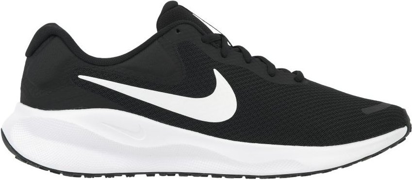 Nike Revolution 7 Svart Vit Herr Sneakers FB2207-001 45 white
