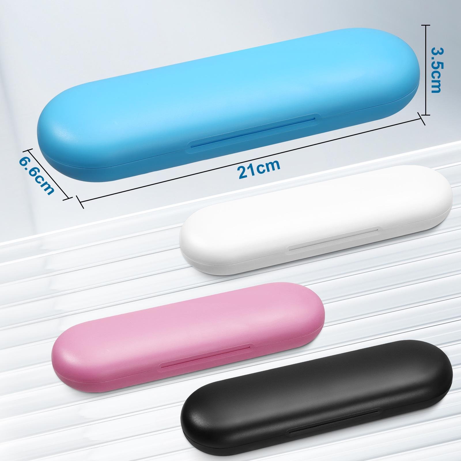 Resefodral för Oral-B iO Kompatibel Elektrisk Tandborste - Dammavvisande Förvaringslåda rosa