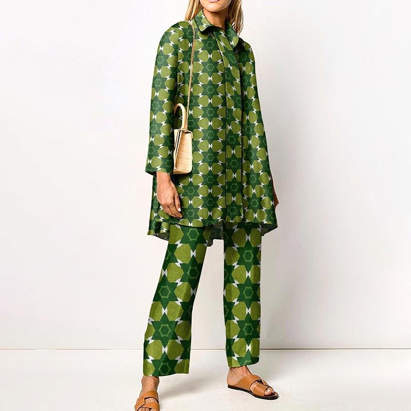 BITCED Dammode Långärmad POLO Hals Byxor Kostymer L black
