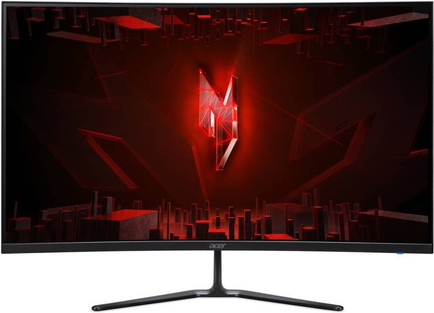 Acer Nitro ED0 Böjd Spelskärm, ED320QUS3, Svart, WQHD 31.5", 180Hz, FreeSync