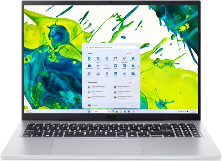 Acer Aspire Go 16 Bärbar dator | AG16-71P | Silver