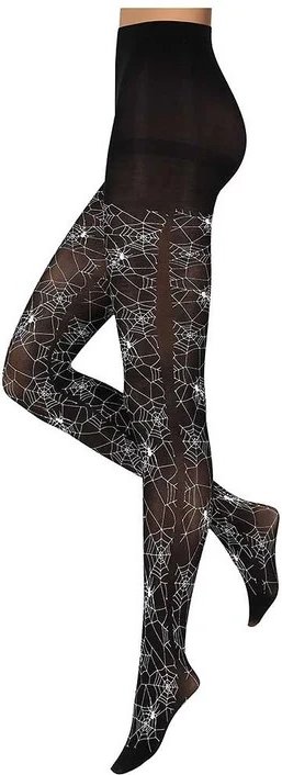 Dames spider panty voor halloween - L/XL