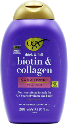 OGX Biotin & Collagen Volumising Hårbalsam – 385ml