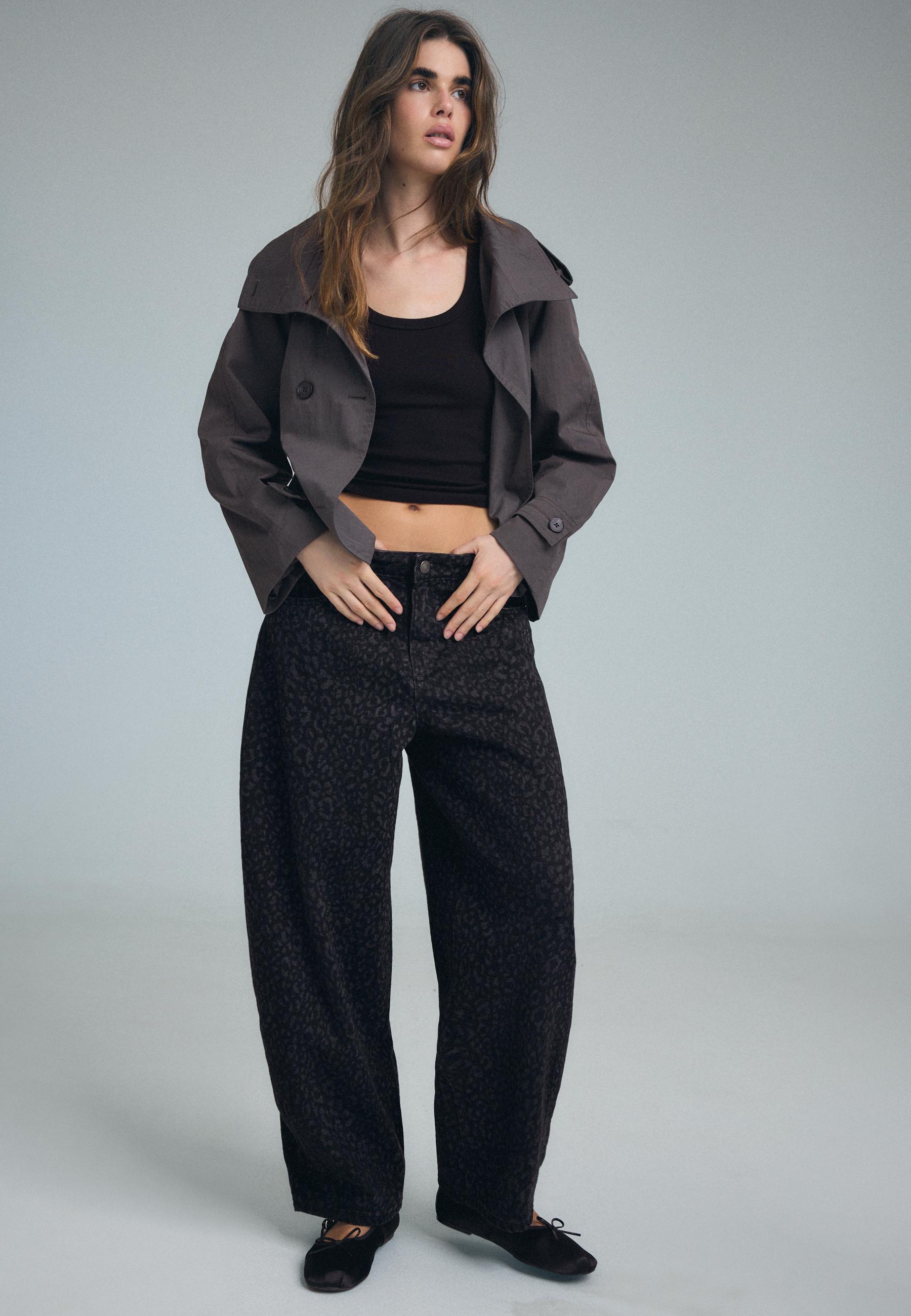 Stradivarius D80 Jeans Barrel Fit